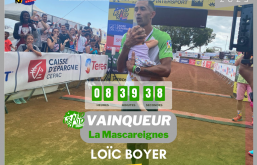 Loïc Boyer triomphe à la Mascareignes ! 